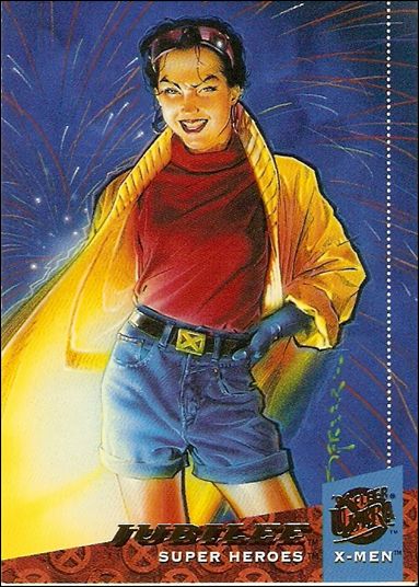 1994 Fleer Ultra X-Men (Base Set) card 5 Jubilee