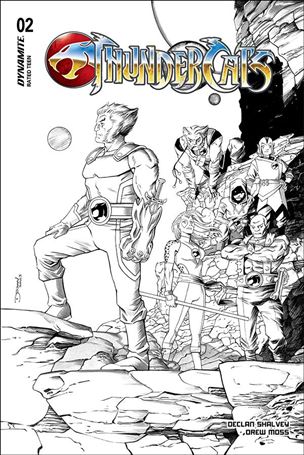 Thundercats (2024) issue 2-L Declan Shalvey 1:15 Line Art Cover