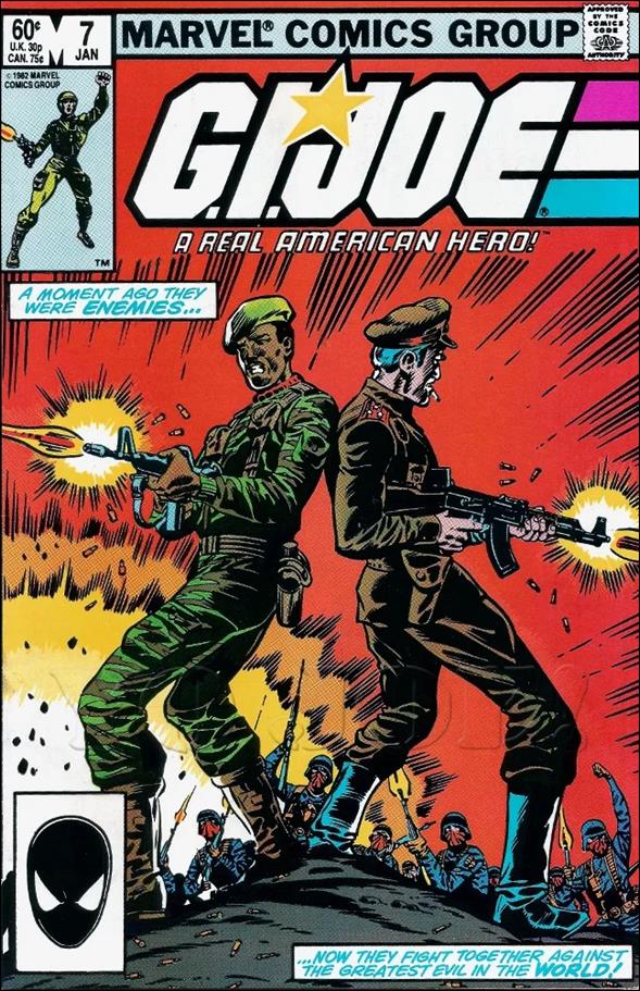 G.I. Joe: A Real American Hero issue 7-C Second Printing