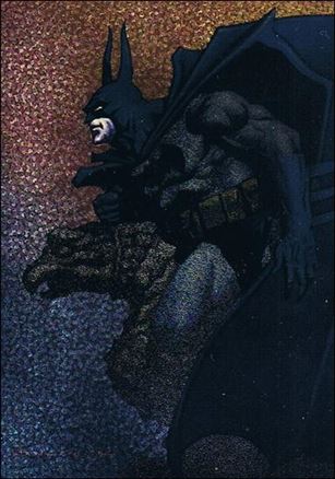 Batman: Saga of the Dark Knight (Spectra Etch Portraits of the Batman Subset) card B4 Portraits of the Batman