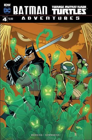 Batman/Teenage Mutant Ninja Turtles Adventures issue 4 Jon Sommariva Cover