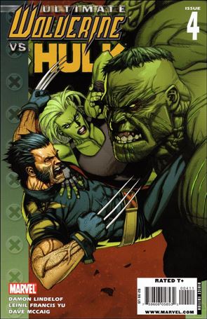 Ultimate Wolverine vs Hulk issue 4 Leinil Francis Yu Cover