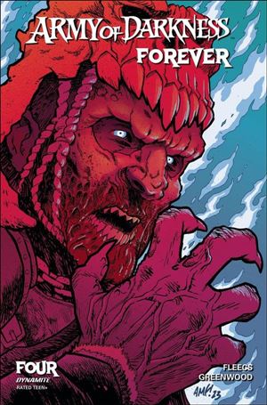 Army of Darkness Forever issue 4-C Tony Fleecs Cover