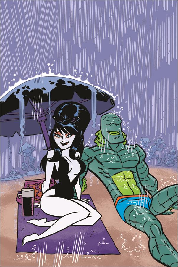Shape of Elvira issue 3-F J Bone 1:20 Virgin Cover