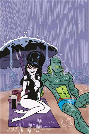 Shape of Elvira issue 3-F J Bone 1:20 Virgin Cover