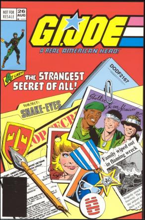 G.I. Joe: A Real American Hero issue 26-F Comic Pack Edition