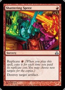 Magic the Gathering: Guildpact (Base Set) card 75 Shattering Spree