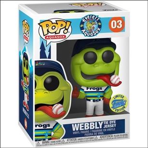 Pop! Aquasox figure 3 Webbly (Frogs Jersey)