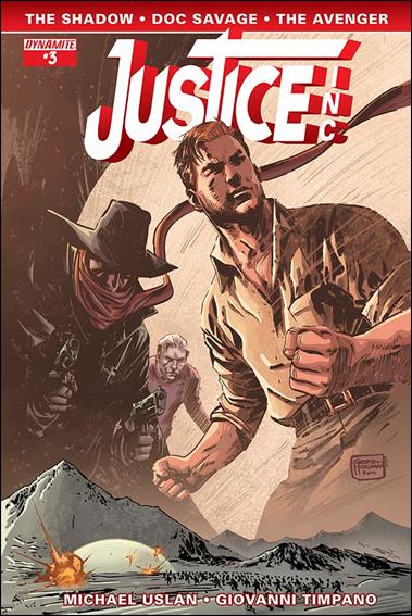 Justice, Inc. (2014) issue 3-C Gabriel Hardman Cover