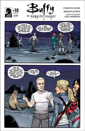 Buffy the Vampire Slayer Season 11 issue 10-B Megan Levens Cover