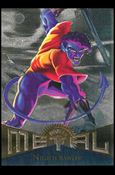 Marvel Metal (Parallel Flasher Set) card 108 Nightcrawler