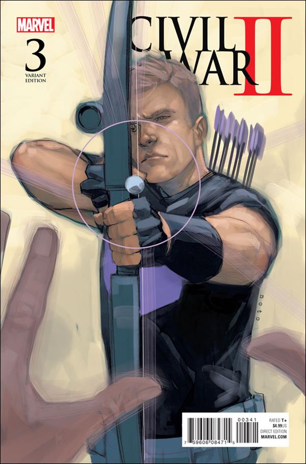 Civil War II issue 3-D Phil Noto 1:10 Character Cover