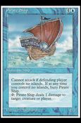Magic the Gathering: 4th Edition (Base Set) card 91 Pirate Ship