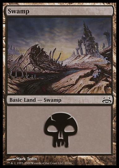 Magic the Gathering: Duel Decks: Divine vs. Demonic (Base Set) card 59 Swamp