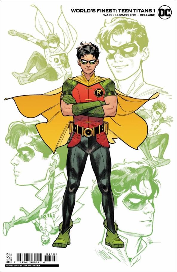 World's Finest: Teen Titans issue 1-B Evan Doc Shaner Cardstock Cover