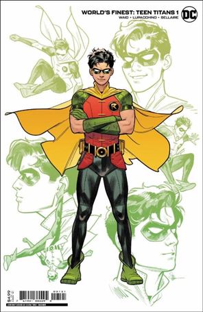 World's Finest: Teen Titans issue 1-B Evan Doc Shaner Cardstock Cover