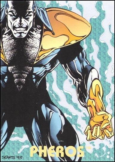 Creators Universe (Promo) card P1-B Pheros  (Card Back Reversed -Left Side Signature)