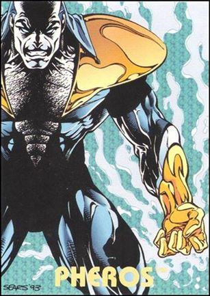 Creators Universe (Promo) card P1-B Pheros  (Card Back Reversed -Left Side Signature)