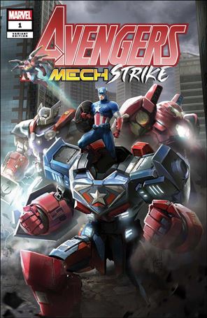 Avengers Mech Strike issue 1-C Jarold Sng Cover