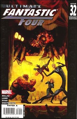 Ultimate Fantastic Four issue 32-B Arthur Suydam Cover