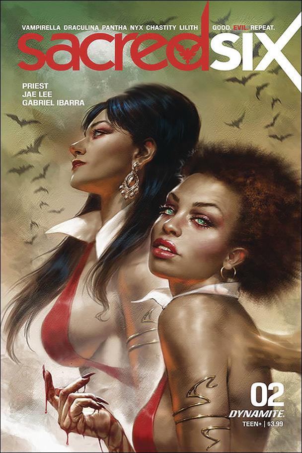Sacred Six issue 2-B Lucio Parrillo Cover
