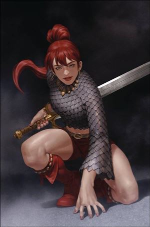 Immortal Red Sonja issue 7-J Jung-Geun Yoon 1:30 Virgin Cover