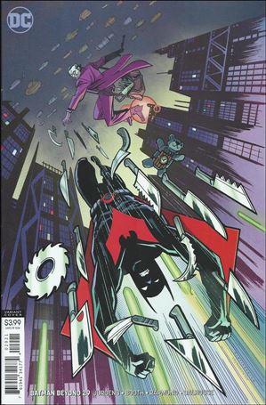 Batman Beyond (2016) issue 29-B Shawn Martinbrough Cover
