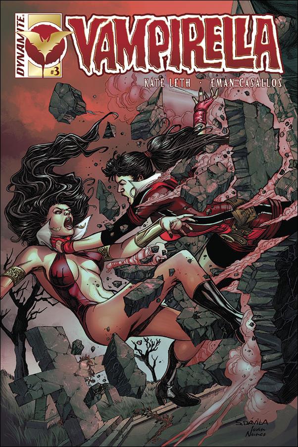 Vampirella (2016) issue 3-B Sergio Davila Cover