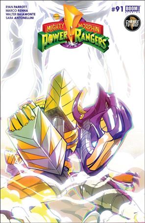 Power Rangers issue 18-B Daniele Di Nicuolo Cover