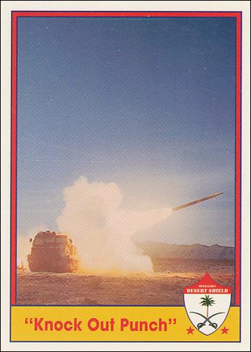 Operation Desert Shield (Base Set) card 45 "Knock Out Punch"