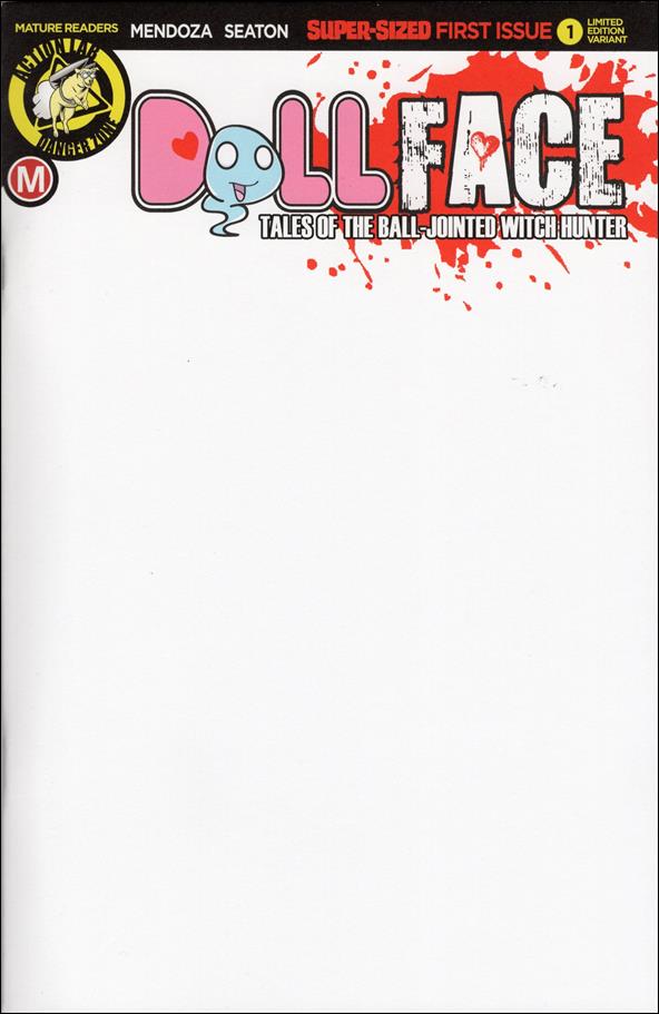Dollface issue 1-G Blank/Sketch Cover