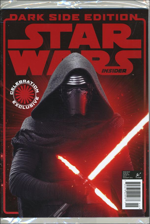 Star Wars Insider issue 167-D Polybagged SW Celebration Europe Dark Side Cover