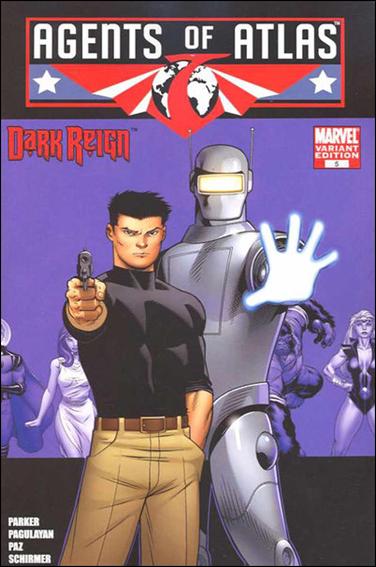 Agents of Atlas (2009) issue 5-B Ed McGuinness 1:10 Cover