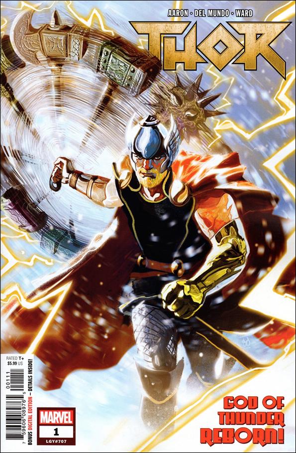 Thor (2018) issue 1 Michael Del Mundo Cover