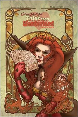 Tales from Wonderland: Queen of Hearts issue 1-D Art Nouveau 1:5 Cover