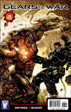 Gears of War issue 6 Brandon Badeaux Cover