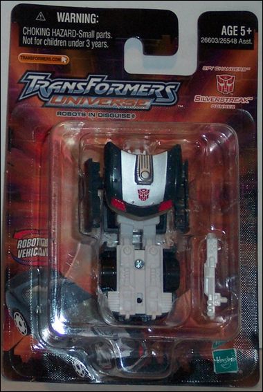 Transformers Universe Robots in Disguise Spy Changers 3" Action Figures figure 6 Silverstreak