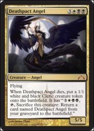 Magic the Gathering: Gatecrash (Base Set) card 153 Deathpact Angel