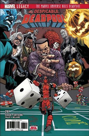 Despicable Deadpool issue 297 Mike Hawthorne Cover
