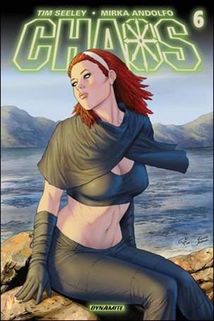 Chaos issue 6-D Carlos Rafael Subscription Cover