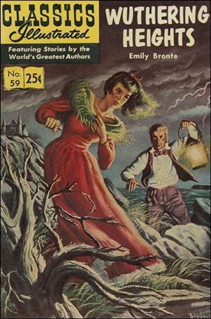 Classic Comics/Classics Illustrated issue 59-F HRN 169 - Cardstock Cover