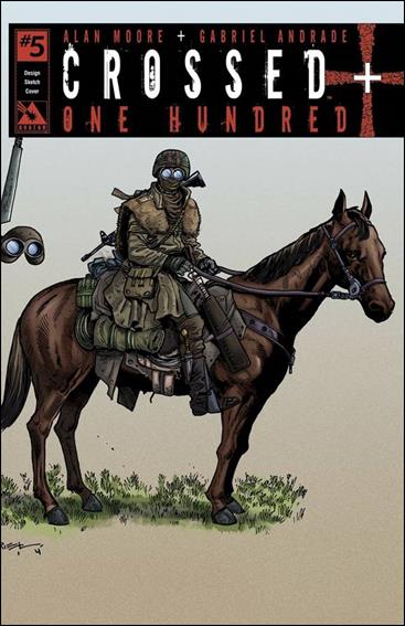 Crossed Plus One Hundred issue 5-H Design Sketch Cover 1:10