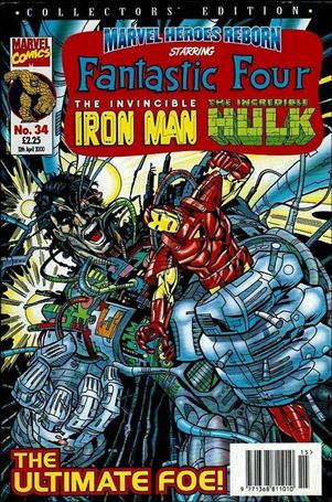 Marvel Heroes Reborn (UK) issue 34 Cardstock Cover