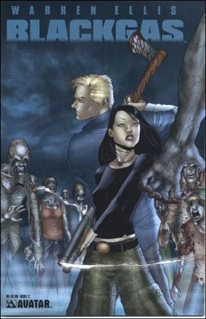 Warren Ellis: Blackgas  issue 2 Standard Cover
