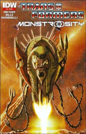 Transformers: Monstrosity issue 2-D Livio Ramondelli 2nd Printing Cover