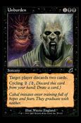Magic the Gathering: Scourge (Base Set) card 77 Unburden