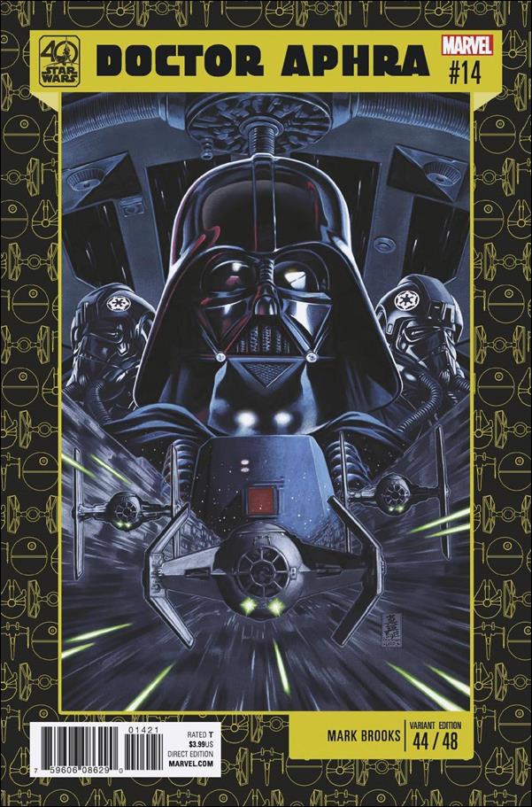Doctor Aphra issue 14-B Mark Brooks Star Wars 40th Anniversary Cover