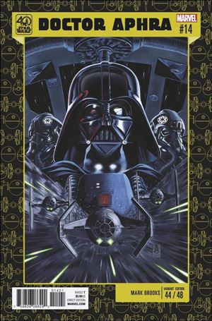 Doctor Aphra issue 14-B Mark Brooks Star Wars 40th Anniversary Cover