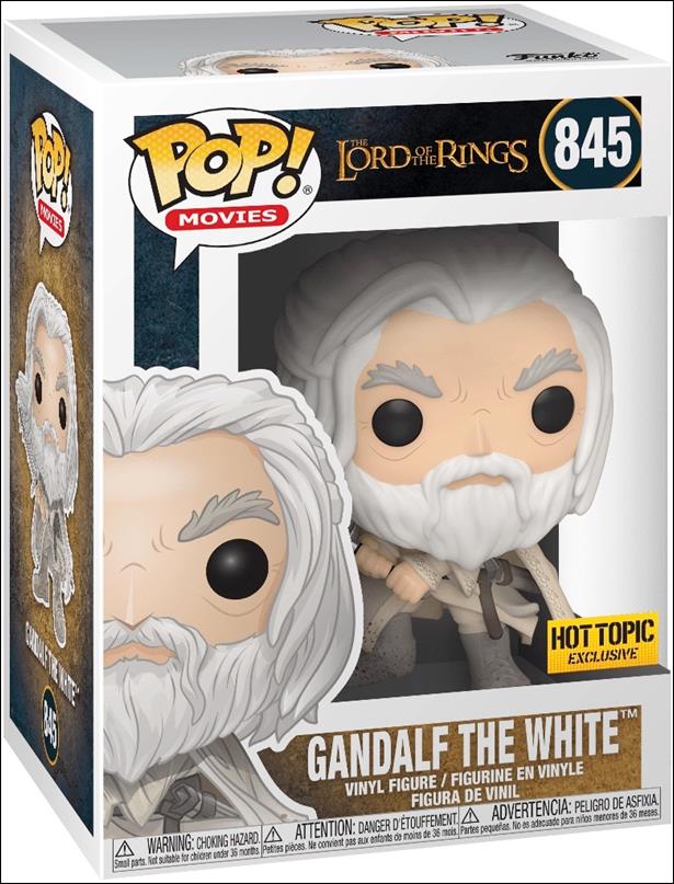 POP! Movies figure 845 Gandalf the White Hot Topic Exclusive