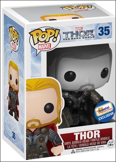 POP! Marvel figure 35-B Thor  Black & White Gemini Exclusive